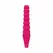 TOYJOY Ribbed Tarzan Pink Silicone Dual Action Massager 18 cm
