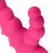 TOYJOY Ribbed Tarzan Pink Silicone Dual Action Massager 18 cm