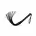 Ouch! Faux Leather Impact Tool Black, ergonomski rukohvat i traka za zglob