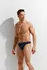 String Second Skin Navy - Soft Microfiber Thong by Doreanse