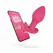 EasyConnect Axel roze analni vibrator sa kontrolom preko aplikacije, silikon