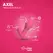 EasyConnect Axel roze analni vibrator sa kontrolom preko aplikacije, silikon