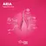 EasyConnect Aria vibrirajuće jaje, bežični uređaj na upravljanje preko aplikacije, roze