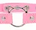 Kinky Kitty Slim Adjustable Choker Pink Vegan Leather Cat Ring