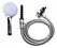 CleanStream Deluxe set za intimnu higijenu sa 5 režima rada, crevo dužine 144 cm, srebrni