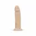 Real Fantasy Winston fleksibilni vibrator sa vibracijom od 18 cm, bež