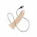 Real Fantasy Winston fleksibilni vibrator sa vibracijom od 18 cm, bež