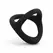 Sinner Gear fleksibilni silikonski dupli prsten Anatomical crni 8719934004320