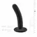 NO-PARTS Logan model crni silikonski intimni dodatak od 13.5 cm