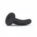 NO-PARTS Logan model crni silikonski intimni dodatak od 13.5 cm