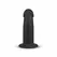 NO-PARTS Charlie Silicone Intimate Device 14.5 cm Black with Suction Base