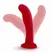 Blush Temptasia Jezebel silikonski dildo tamnocrveni 15.8cm