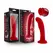 Blush Temptasia Jezebel silikonski dildo tamnocrveni 15.8cm