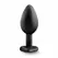 Blush Temptasia Bling Plug Medium crni, elegantan intimni aksesoar