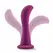 Blush Temptasia Bellatrix silikonski dildo sa vakuum postoljem, boja šljive, 15.8 cm