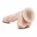 Dr. Skin Stud Muffin 8.5 inča intimni model sa vakuum postoljem u bež boji
