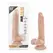 Dr. Skin Stud Muffin 8.5 inča intimni model sa vakuum postoljem u bež boji