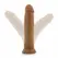 Dr. Skin 9.5'' Mocha - Anatomical Model with Suction Base PVC
