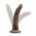 Blush Dr. Skin 7'' anatomski dildo sa vakuum postoljem, mekani PVC u bež boji
