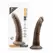 Blush Dr. Skin 7'' anatomski dildo sa vakuum postoljem, mekani PVC u bež boji