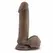 Blush Dr. Skin Mr. Magic realistični dildo od 23 cm sa vakuumskim postoljem u boji čokolade