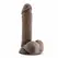 Blush Dr. Skin Mr. Magic realistični dildo od 23 cm sa vakuumskim postoljem u boji čokolade