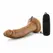 Blush Dr. Skin Dr. Dave Vibrating Model with Suction Cup Mocha 18cm
