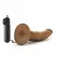 Blush Dr. Skin Dr. Dave Vibrating Model with Suction Cup Mocha 18cm