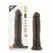 Dr. Skin Realistic Model 9.5'' Chocolate with Suction Cup PVC