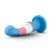 Blush Avant Pride True Blue Silicone Intimate Model with Suction Cup