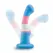 Blush Avant Pride True Blue Silicone Intimate Model with Suction Cup