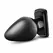 Blush Novelties Anal Adventures XL Plug Black, veliki silikonski analni čep