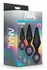 Blush Novelties Anal Adventures set platinum silikonskih analnih čepova u 3 veličine