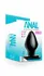 Blush Novelties Anal Adventures XXL Plug Black, velika silikonska analna kupa