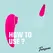 Teazers Tapping intimni stimulator, 6 modova, vodootporan, USB, 24mm, roze