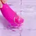 Teazers Tapping intimni stimulator, 6 modova, vodootporan, USB, 24mm, roze