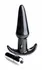 Blush Novelties Luxe Vibra Plug Black Flexible Waterproof Medium