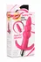 Bubbly Vibrating Plug with Ribbed Texture - Waterproof, Flexible, Black