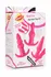 XR Brands Thrill Trio set od 3 vibrirajuća analna čepa roze vodootporni