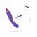 EasyToys intimni vakuumski sistem i dvostrani vibrator, ljubičasti, USB
