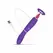 EasyToys intimni vakuumski sistem i dvostrani vibrator, ljubičasti, USB