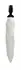 XR Brands Tailz Vibrating Plug with White Faux Fox Tail, Silicone, Remote