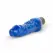 Jelly Infinity vibrator Plavi - Fleksibilni silikonski model sa teksturom vena