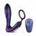 Hueman Black Hole analni vibrator i potporni prsten, 10 modova, silikon