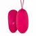 Easytoys XL Bežično vibrirajuće jaje Pink - Daljinski, Vodootporno, Silikon