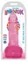 TOYJOY Cherry Ice transparentni dildo od 15 cm sa vakuum postoljem
