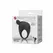 Pretty Love Vibrating Intimate Ring with Stimulating Tongue - Silicone, Black