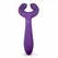 EasyToys vibrator za parove Purple sa dva motora, fleksibilnim prstenom i telom