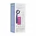 EasyToys vibrator za parove Purple sa dva motora, fleksibilnim prstenom i telom