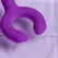 EasyToys vibrator za parove Purple sa dva motora, fleksibilnim prstenom i telom